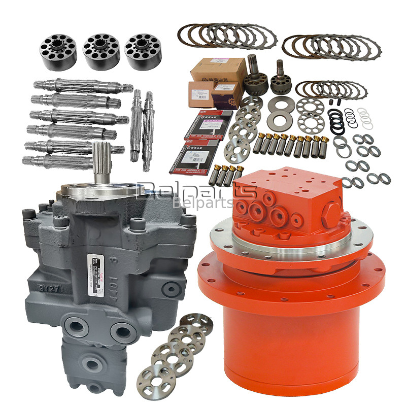 Os jogos de reparação hidráulicos da bomba de pistão da máquina escavadora Pvd-00b Pvd-0b Pvd-1b Pvd-2b Pvd-15b Pcr-5b Phv-4b viajam de automóvel carregando as peças