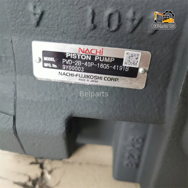 DX35 Nachi PVD-2B-40P-16G5 Bomba principal de escavadeira para peças sobressalentes de escavadeira