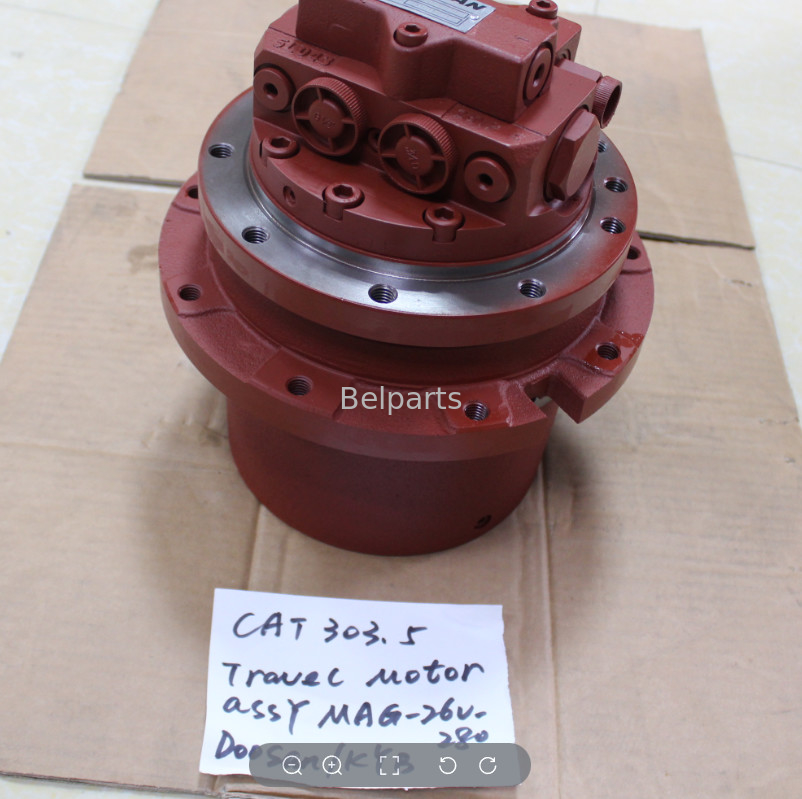 Nome da peça de construção Caixa de engrenagens de acionamento final para escavadeira E303.5 Por KYB original MAG26VP MAG-26VP-280-3