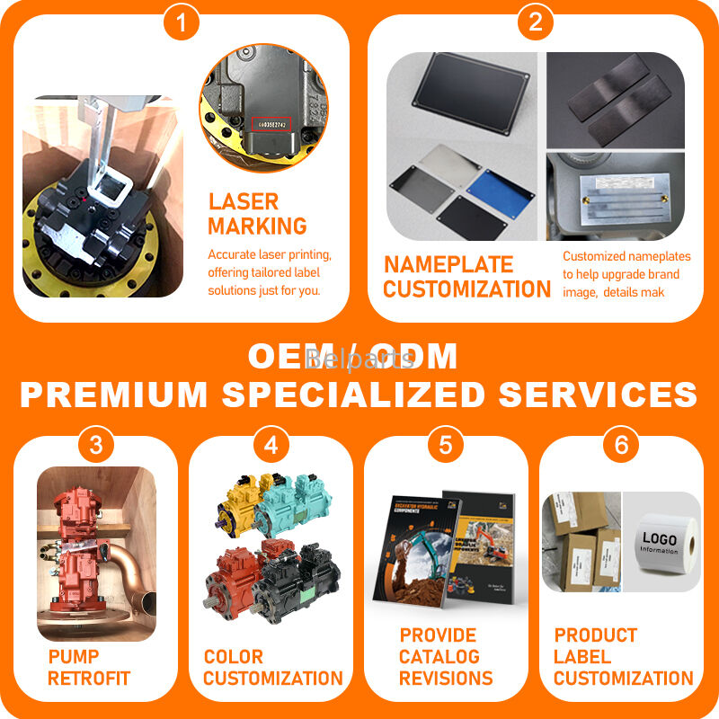 EX100-3 Acionamento Final para Peças de Reposição de Escavadeira Hitachi 9123357 9133210 Montagem do Motor de Deslocamento aftermarket