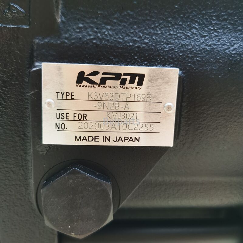 Bomba Hidráulica Para Escavadeira Sumitomo SH120-3 CASE CX130 Peças de Reposição KNJ2742 KNJ3021	KNJ3023 KNJ2977 Bomba de Pistão Principal K3V63DTP169R-9N2R-A