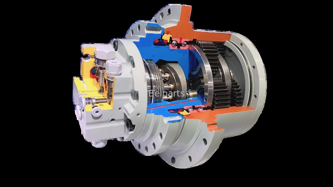 Redutor de Motor de Viagem Hidráulico para Peças de Escavadeira Komatsu PC650-1 209-27-00043 209-27-00042 209-27-00041 209-27-00040