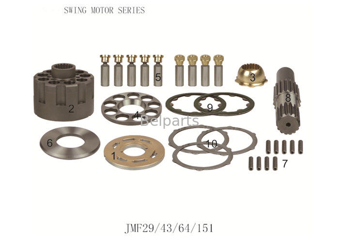peças hidráulicas de Parts R210LC-7 Hyundai Motor da máquina escavadora do motor do balanço 31N6-10210