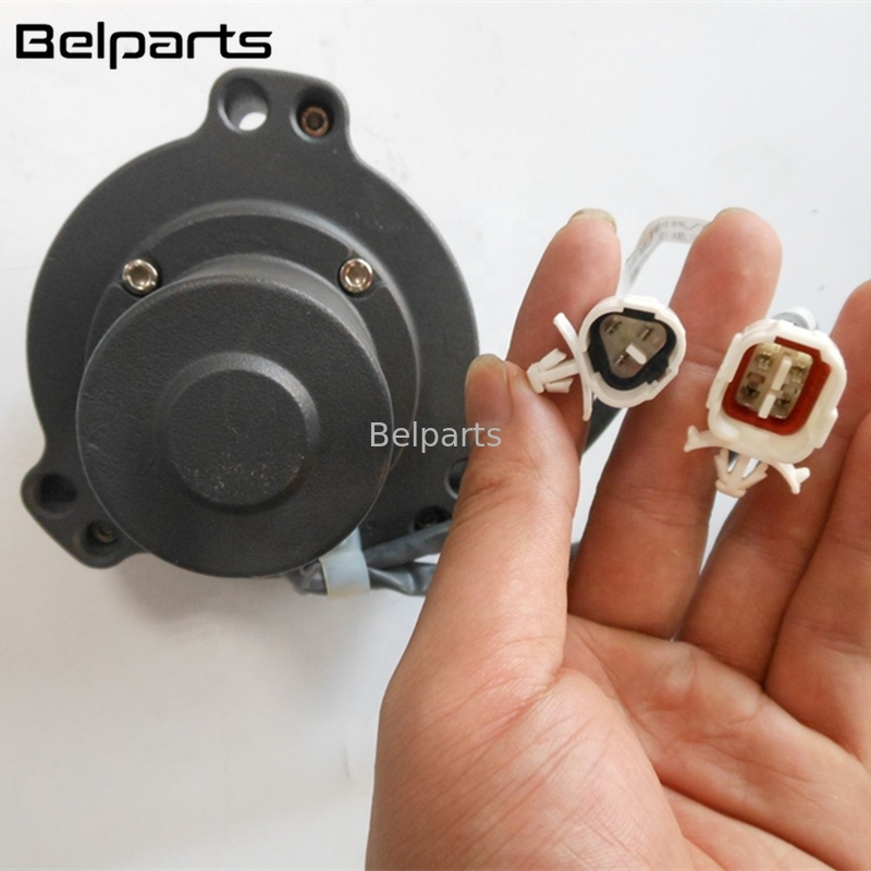 Motor de piso 2406U197F4 do motor SK200-3 SK220-3 SK120-5 SK200-5 SK200-1 do regulador de pressão da máquina escavadora SK120-3 2406U197F3 24V Accel