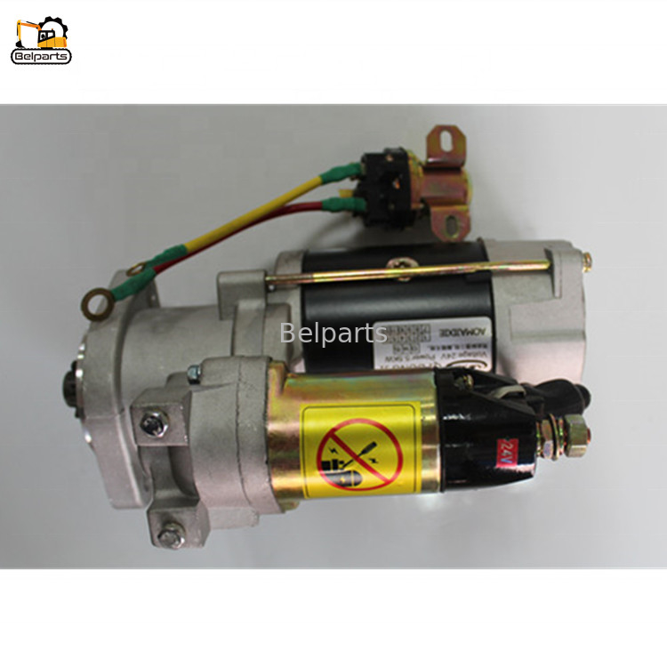 Máquina escavadora Start Motor E312B E200B E320B de S6K S4K que liga o motor para o campo da maquinaria