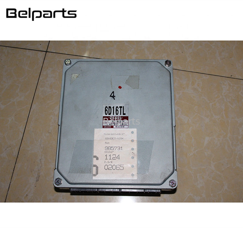 6D16TL o motor da C.C. da placa 200a de Spare Parts Computer da máquina escavadora do processador central ME441124 prende o controlador de temperatura