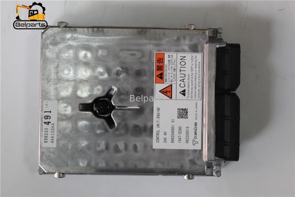 Controlador 8982334910 do ECU ZX240-3 190DW 220DW 225DLC 4HK1 8-98233491-0 da placa de Engine Computer Control da máquina escavadora de Belparts