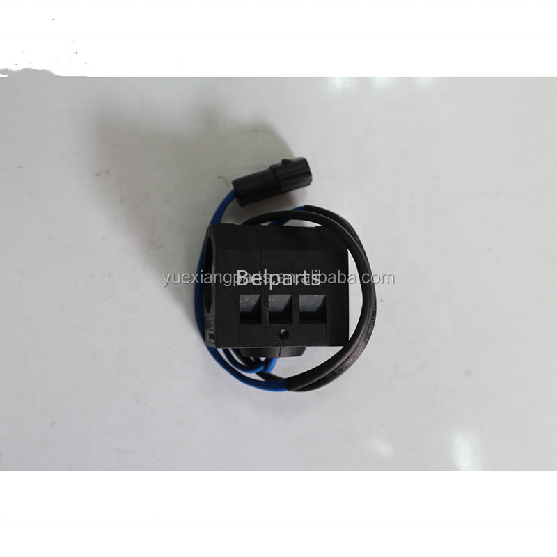 A máquina escavadora Electric Parts Magnet de Belparts bobina a bobina eletromagnética do solenoide do AO da bobina 24V para o escavador VDL24 DX470 DH220-5