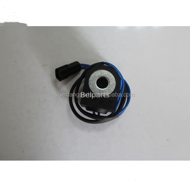 A máquina escavadora Electric Parts Magnet de Belparts bobina a bobina eletromagnética do solenoide do AO da bobina 24V para o escavador VDL24 DX470 DH220-5
