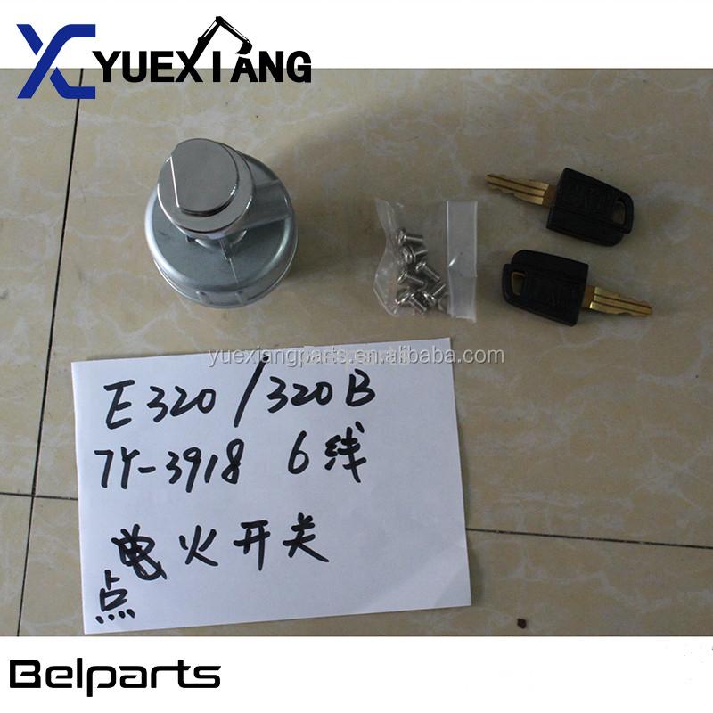 A máquina escavadora 307 308C 312 de Belparts 320 6 linhas 320C elétricas comuta o acionador de partida da ignição do começo E320B E320C 7Y-3918 do calor do grupo