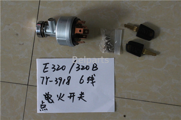 A máquina escavadora 307 308C 312 de Belparts 320 6 linhas 320C elétricas comuta o acionador de partida da ignição do começo E320B E320C 7Y-3918 do calor do grupo