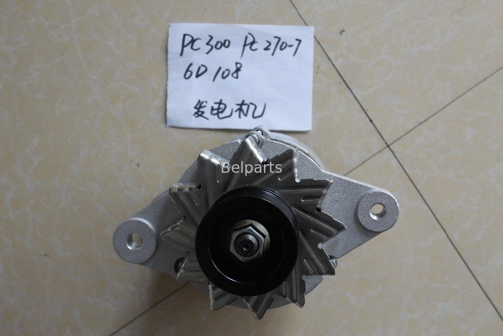 Gerador 0-33000-6511 do alternador 6D108 600-821-6160 do motor de Parts PC300-6 PC270-7 PC300-5 PC300-7 da máquina escavadora de Belparts