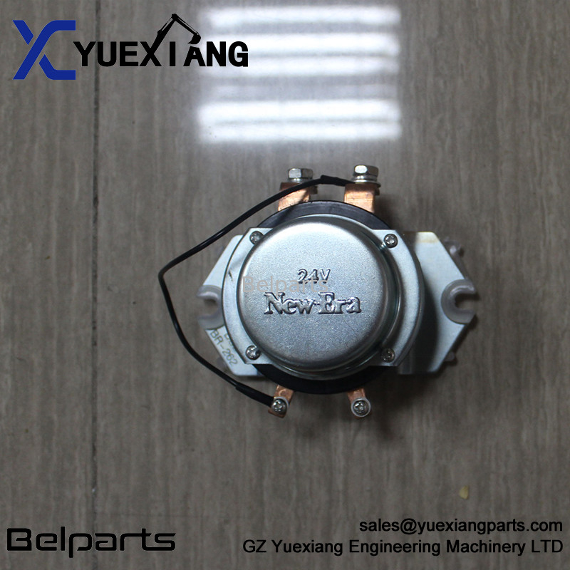 Relé do solenoide do interruptor BR-266 24V 4255762 do relé da bateria de Parts EX60 EX120 EX200 EX300 da máquina escavadora de Belparts