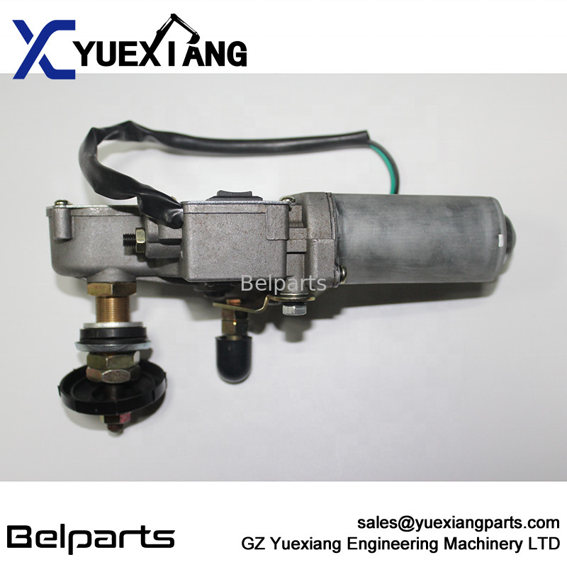 Motor do limpador do conjunto da chuva de Electric Part Windscreen 24V da máquina escavadora para SH120-3 SH100-3 SH200-3 SH200A3 SH200