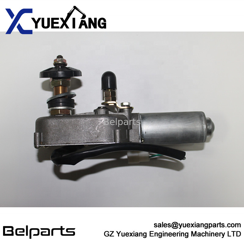 Motor do limpador do conjunto da chuva de Electric Part Windscreen 24V da máquina escavadora para SH120-3 SH100-3 SH200-3 SH200A3 SH200