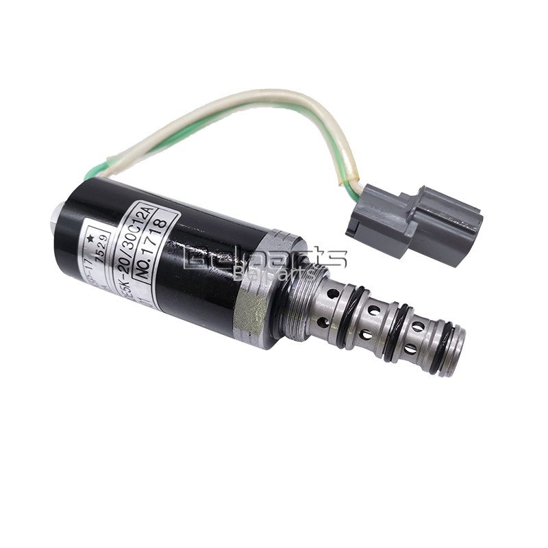 Válvula de solenoide principal hidráulica pequena da bomba de Parts SK200-5 12A-101 12A-111 G24D12 G24Y12 da máquina escavadora