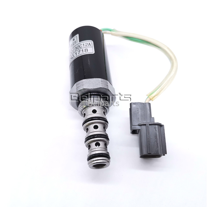 Válvula de solenoide principal hidráulica pequena da bomba de Parts SK200-5 12A-101 12A-111 G24D12 G24Y12 da máquina escavadora