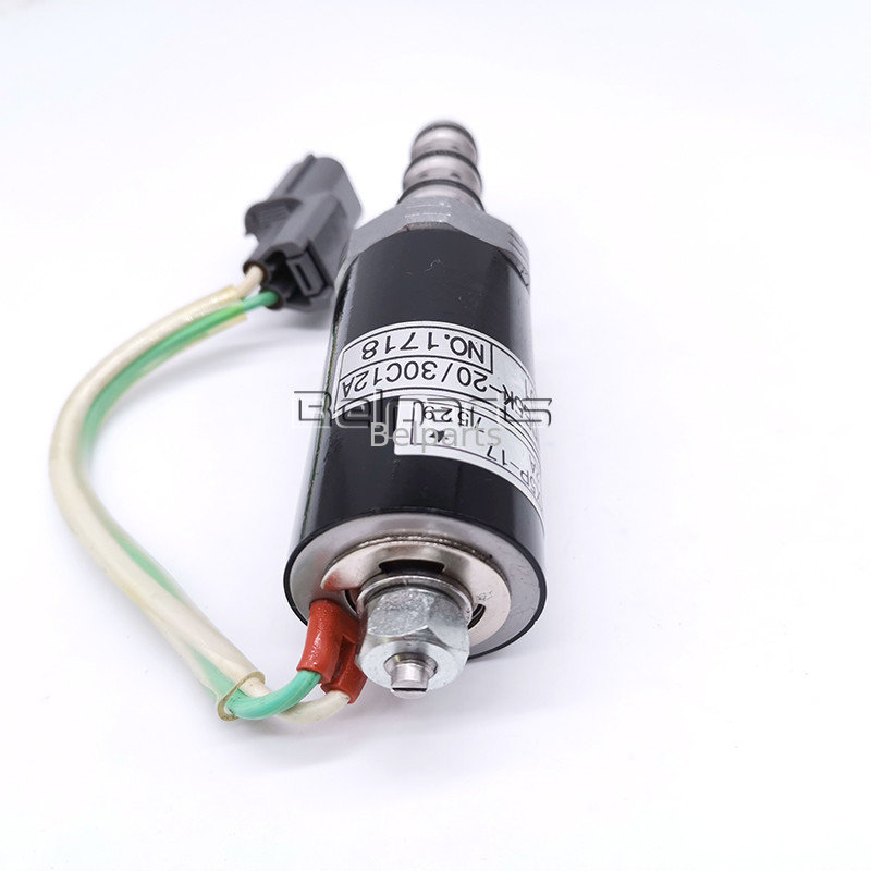 Válvula de solenoide principal hidráulica pequena da bomba de Parts SK200-5 12A-101 12A-111 G24D12 G24Y12 da máquina escavadora