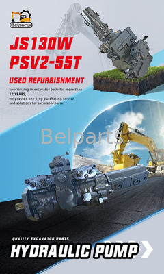 Bomba hidráulica Komatsu SA 1142-00012 Para escavadeiras PSV2-55T JS130W