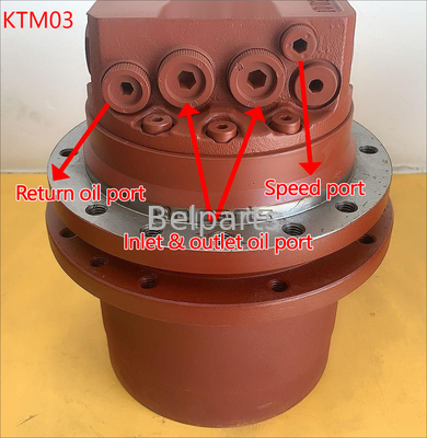 Custo de substituição do motor de deslocamento da escavadeira Bobcat CX27B CX22B Final Drive MAG18VP-220 PHV2B MB0161