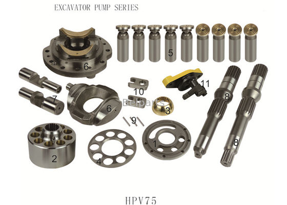 Assy HPV75 PC60-6/7 da bomba 708-1W-00042 hidráulica